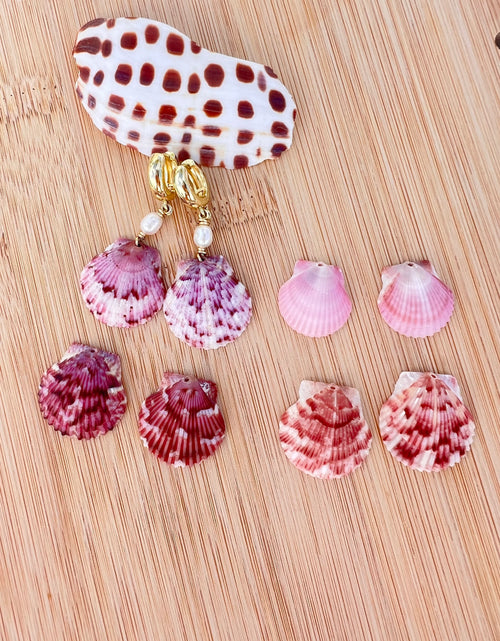 Calico Pearl Earrings