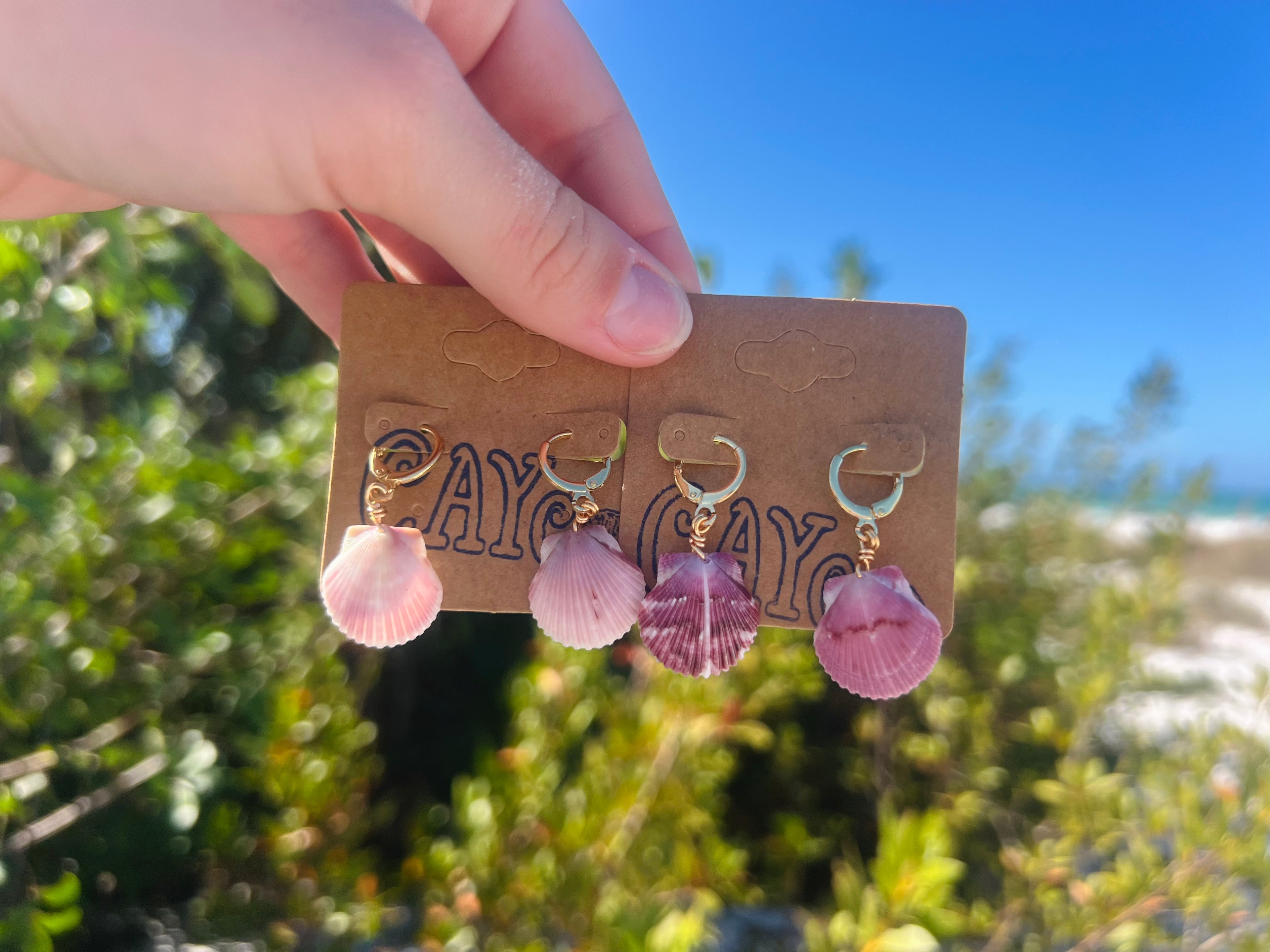 Classic Calico Earrings