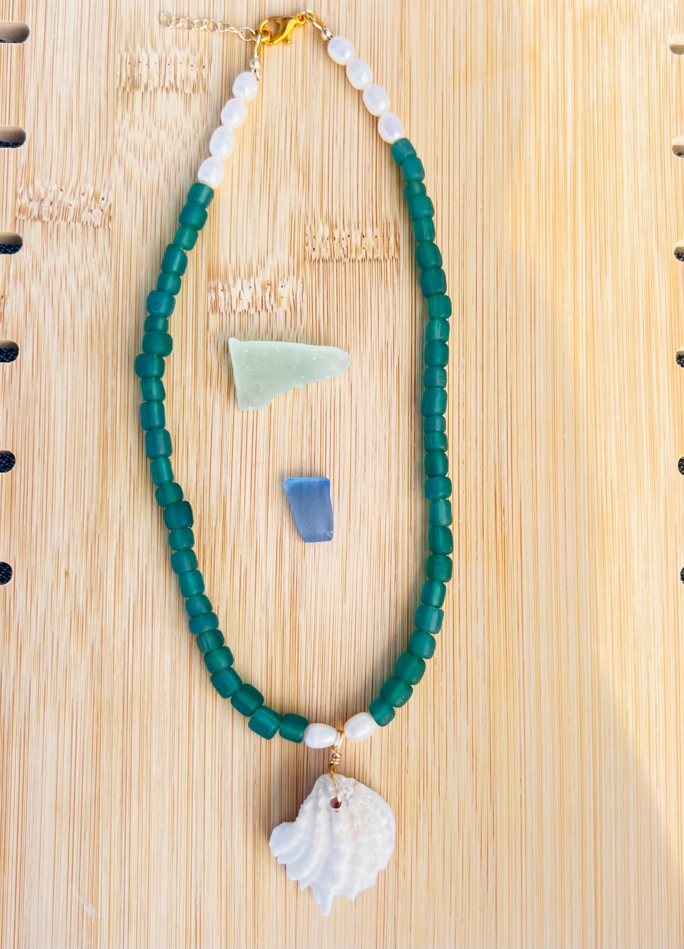 Coastal Cay Beaded Necklace