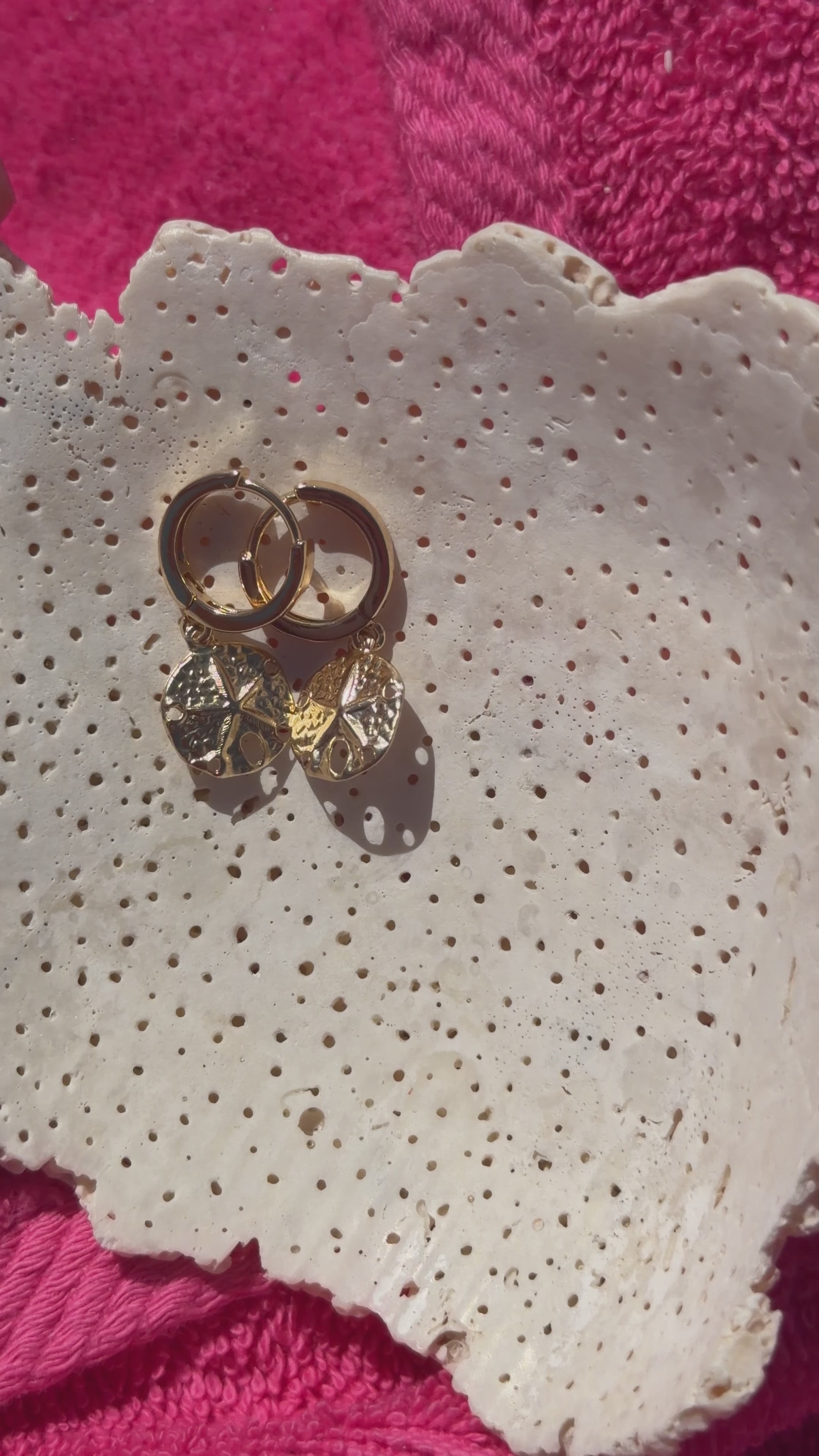 Sand Dolla Earrings